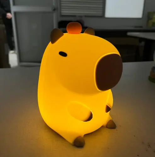 BunnyGlow Lampara De Animales En Silicona Luz Suave Regulable Para Niños