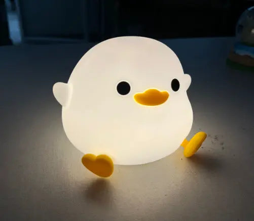 BunnyGlow Lampara De Animales En Silicona Luz Suave Regulable Para Niños