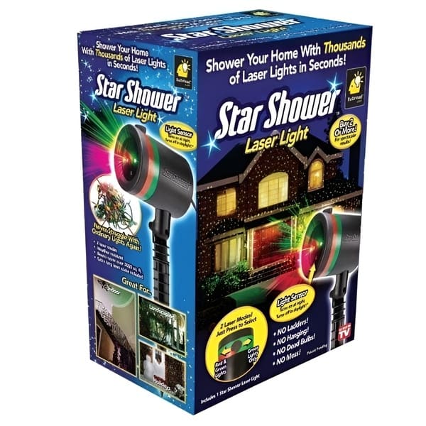Proyector Luces Laser para Navidad Decoración Exterior Festiva Resistente al Agua