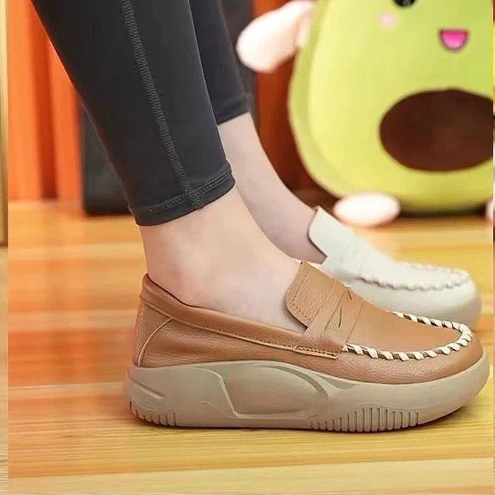 Zapato Ortopédico Mocasín Classiqe Con Soporte Anatómico Y Diseño Clásico