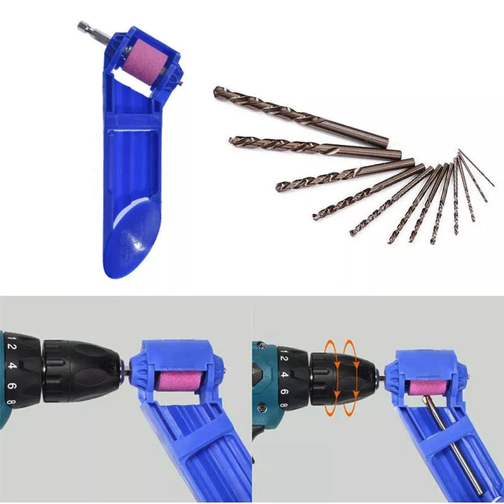 Afilador De Brocas Portátil Compacto Y Duradero Para Uso Profesional Y Doméstico