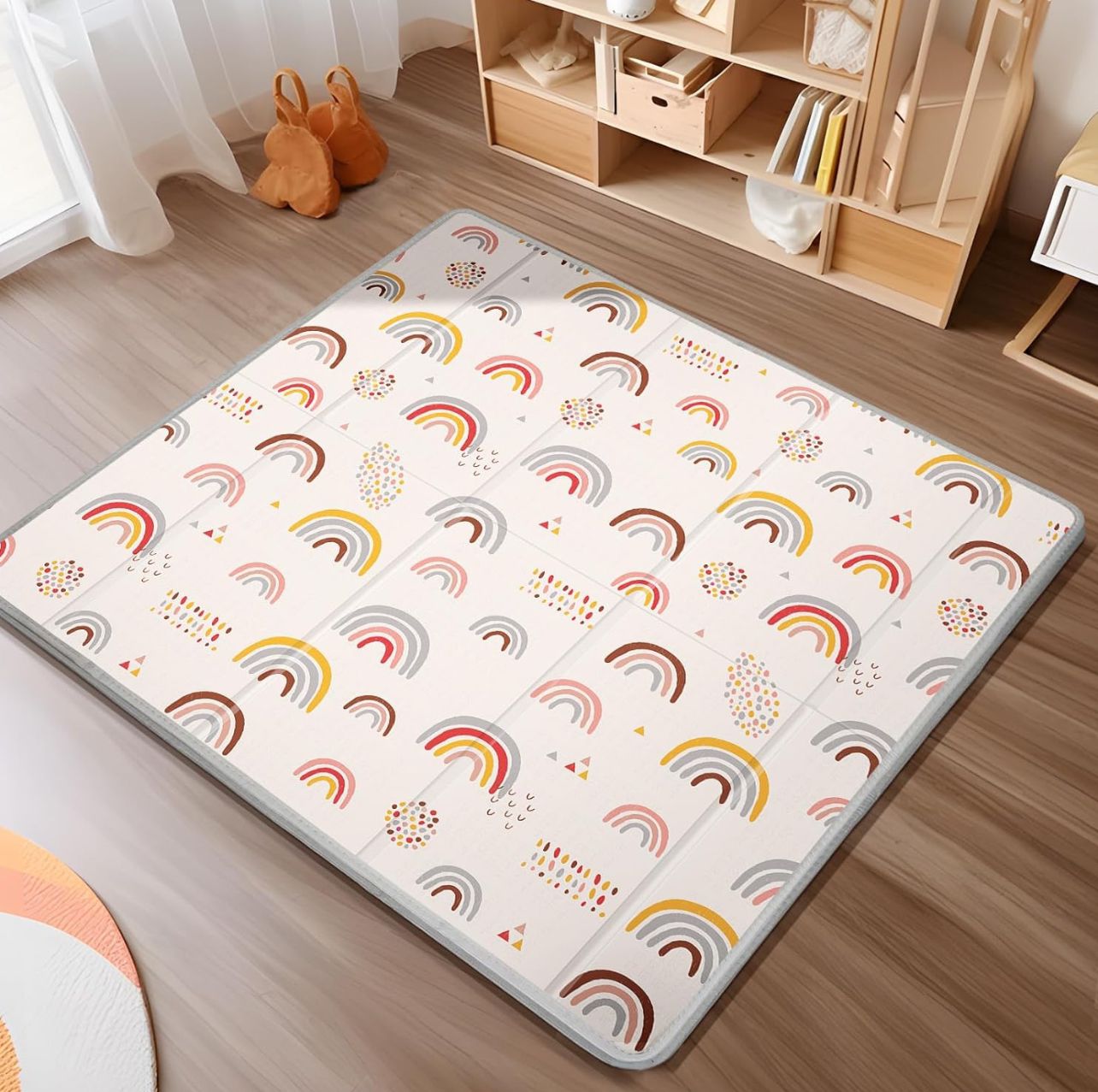Tapete Premium Para Niños Seguro Suave Y Antideslizante Para Juego Y Desarrollo Sensorial