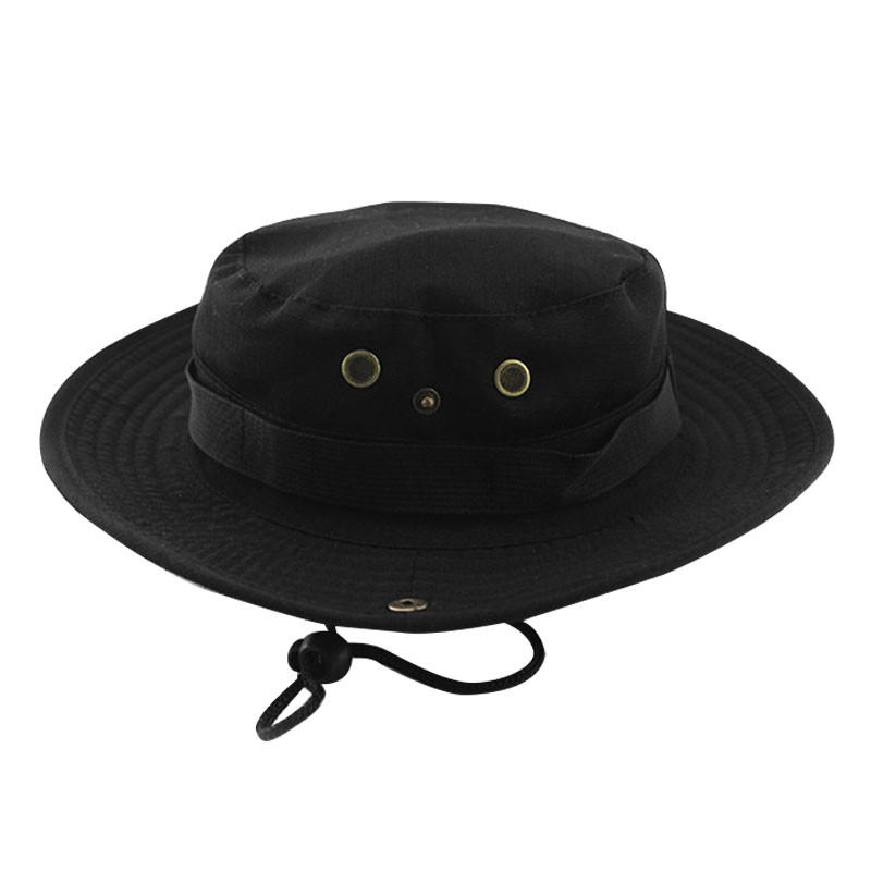 Sombrero Boonie Militar Pava Stbo Resistente Con Ventilación Ajustable