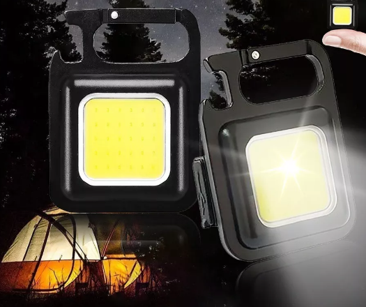 Mini Linterna Led Recargable con Zoom y Tres Modos de Luz Compacta y Potente
