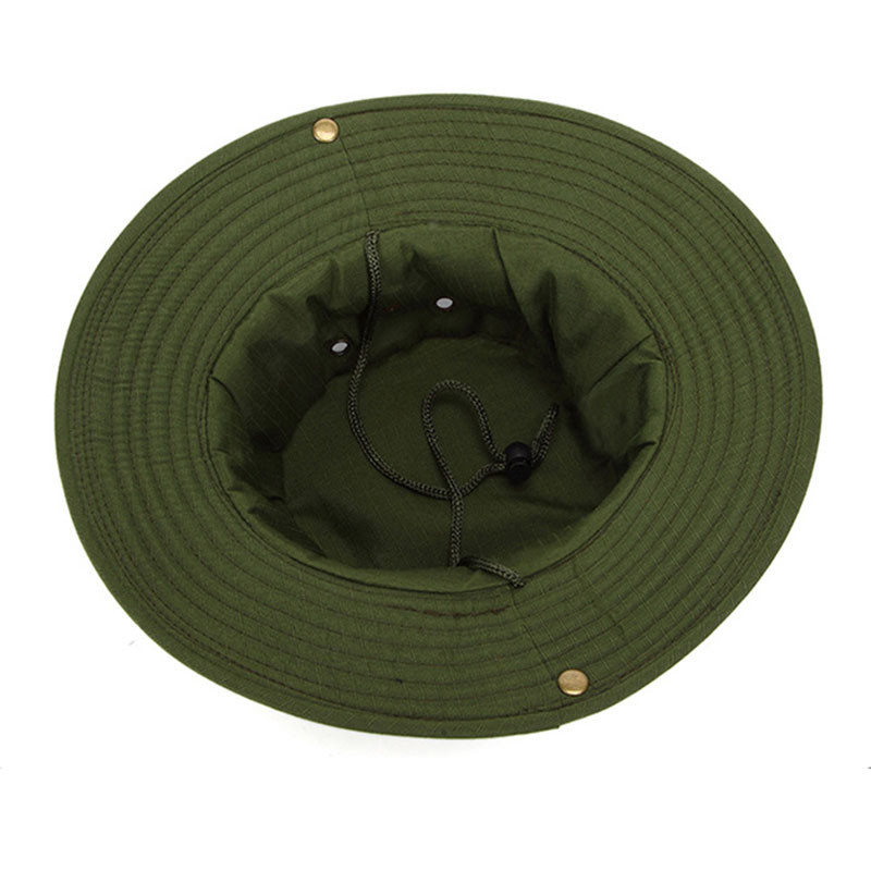 Sombrero Boonie Militar Pava Stbo Resistente Con Ventilación Ajustable