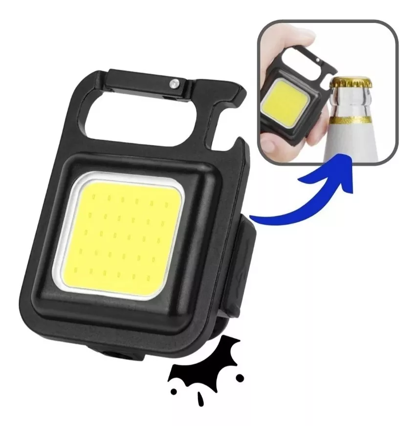 Mini Linterna Led Recargable con Zoom y Tres Modos de Luz Compacta y Potente