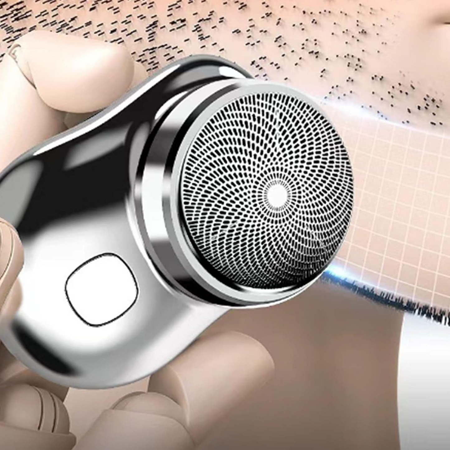 Mini Afeitadora Barbera Shaver Compacta Para Afeitado Preciso