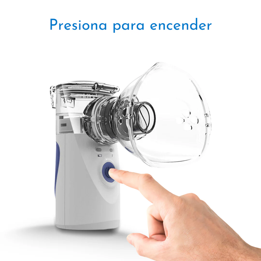 Nebulizador Portátil Que Alivia La Congestión Sin Ruido Para Uso Familiar