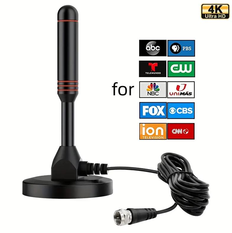 Antena Digital HDTV De Alta Definición Para Televisión Con Señal Estable Y Fácil Instalación