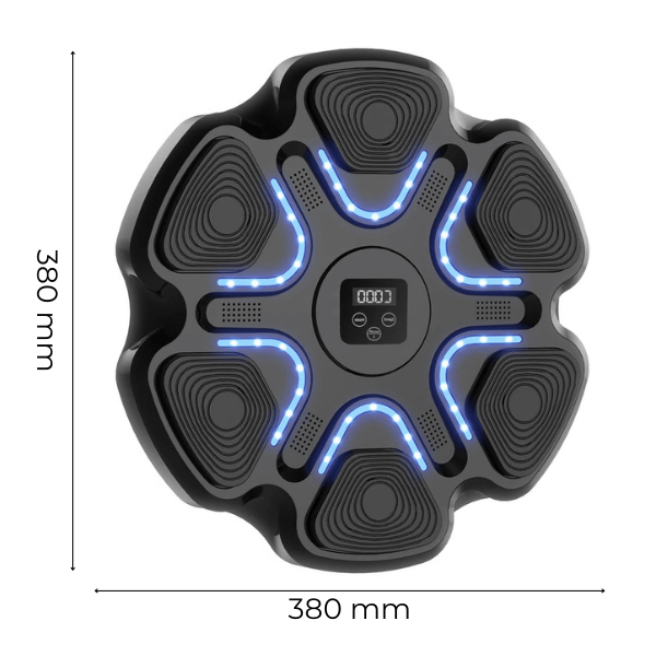 FitPunch Máquina de Boxeo Interactiva con Par de Guantes de Regalo
