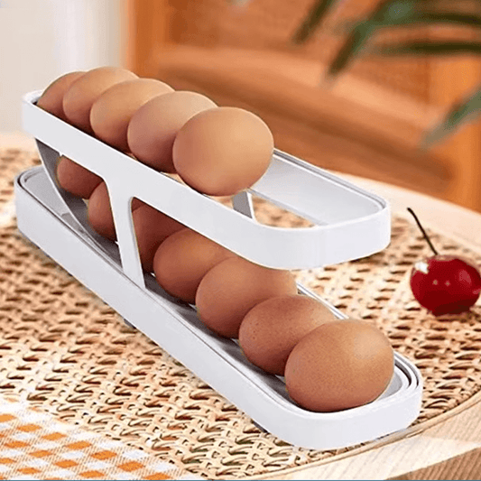 Dispensador Organizador De Huevos Para Cocina Con Almacenamiento Seguro Y Durable