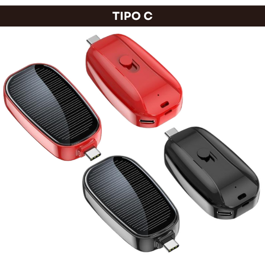Cargador Solar Portátil Oferta Del Día Energía Ecológica Compacto y Resistente