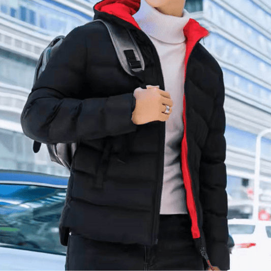 Chaqueta Sport Acolchada Impermeable Con Capota Últimas Unidades
