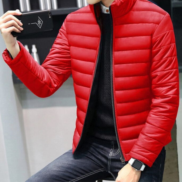 Chaqueta Clasica Acolchada Hombre Ultimas Horas de Promocion