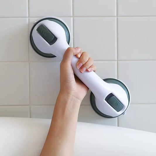 Agarraderas de baño antideslizantes con ventosa para adultos y mayores