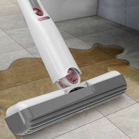 Mini Mop De Limpieza Multifuncional Con Paño De Microfibra Y Cabeza Giratoria