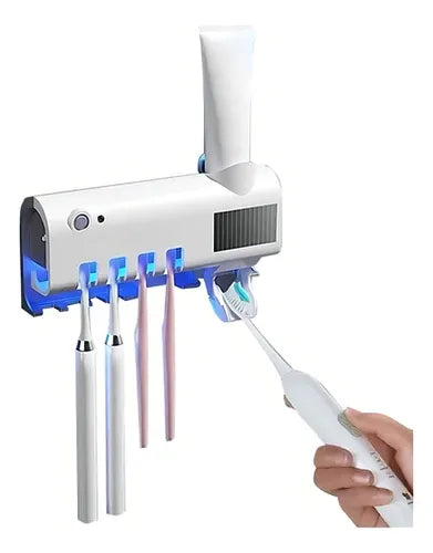 Dispensador automático de pasta y cepillos