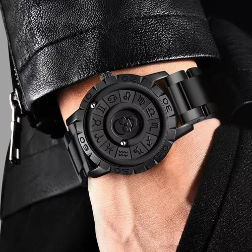 Steel Zodiac Reloj De Cuarzo Magnético Inoxidable De Acero Resistente