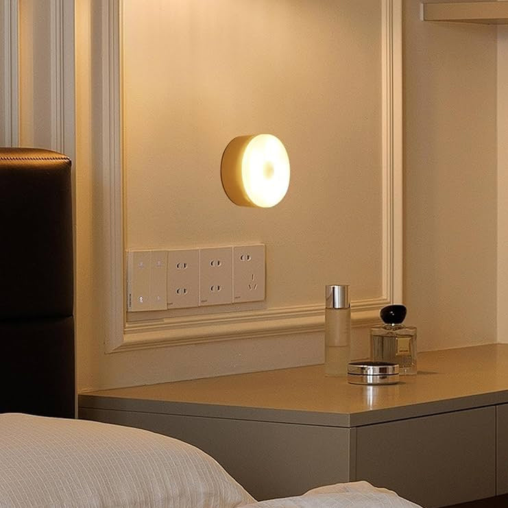 Lámpara LED recargable con sensor de movimiento