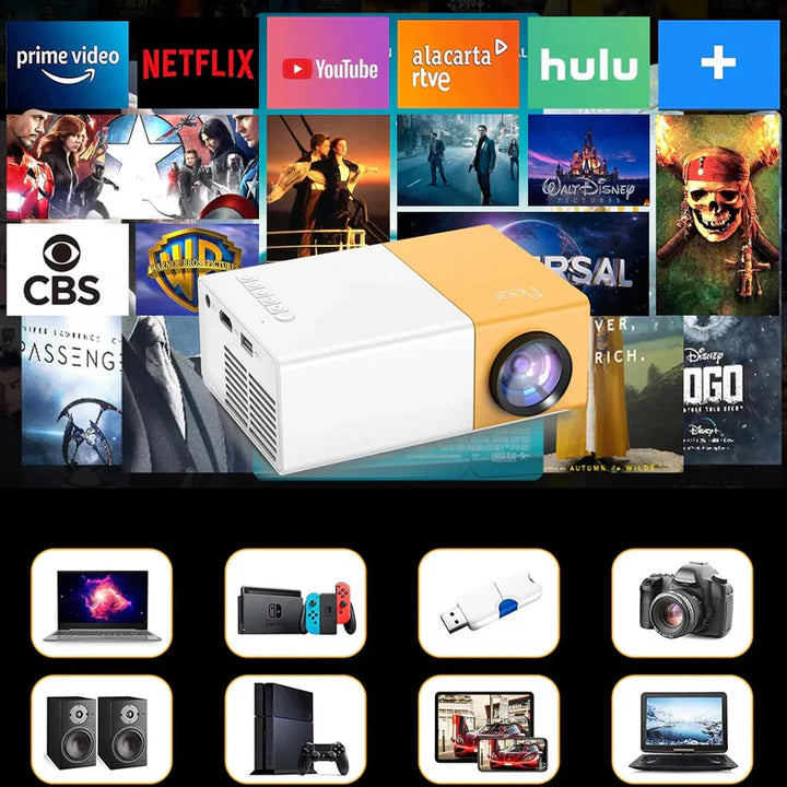 Proyector Ultra Vision Smart Con Alta Resolución Y Funcionalidad Integrada
