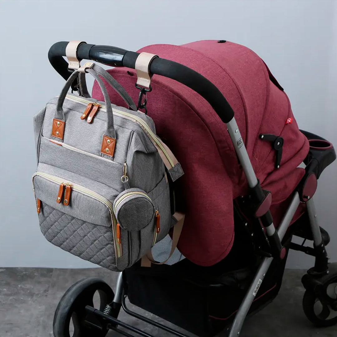 Pañalera Con Cambiador Para Bebés Premium Con Múltiples Compartimentos Y Diseño Ergonómico
