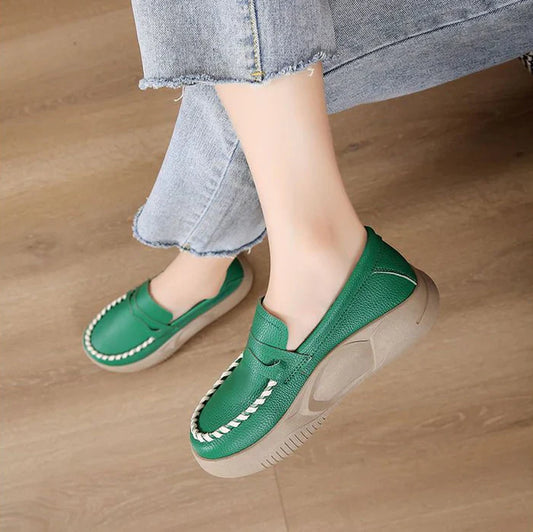 Zapato Ortopédico Mocasín Classiqe Con Soporte Anatómico Y Diseño Clásico