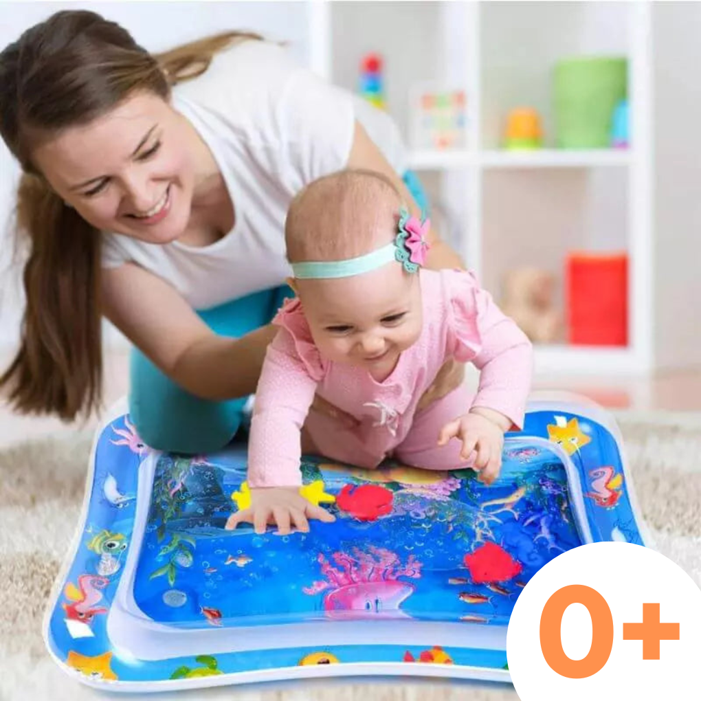 Tapete de Agua para Bebés Estimulacion Sensorial y Desarrollo Motor Seguro y Divertido
