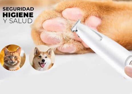 Afeitadora De Mascotas Profesional Recargable Con Cuchillas De Acero Inoxidable Y Bajo Nivel De Ruido
