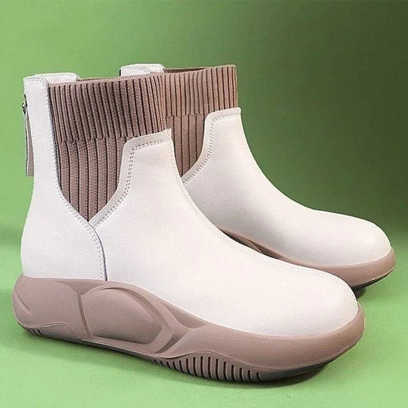 Botas Ortopédica Martín Británicas De Cuero Con Soporte Avanzado Y Diseño Tradicional