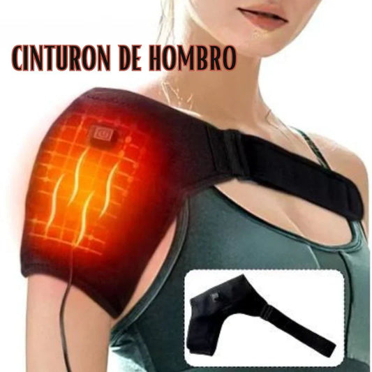 Cinturon Térmico De Hombro Con Calor Ajustable Para Alivio Muscular