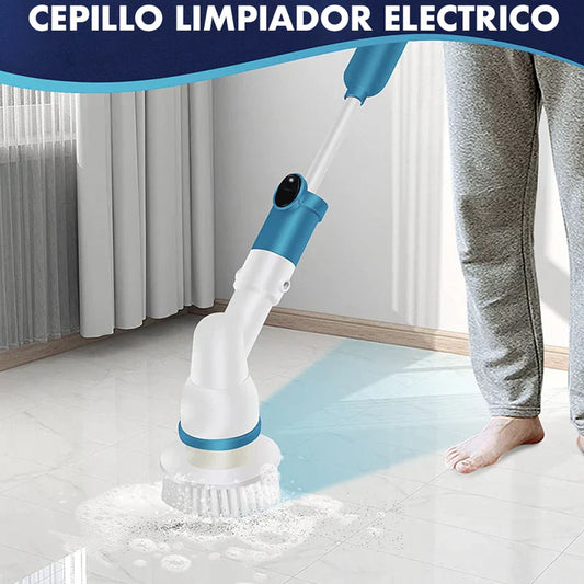Cepillo De Limpieza Eléctrico 9 En 1 Multifuncional Con Accesorios Intercambiables