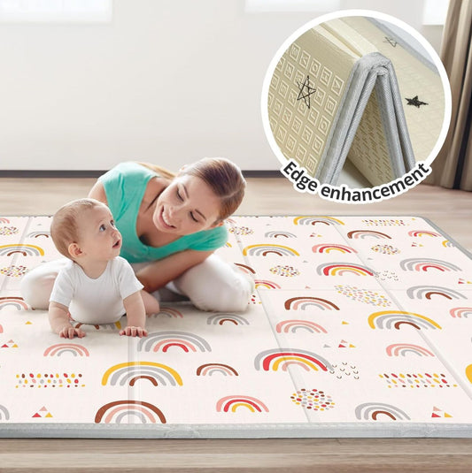 Tapete Premium Para Niños Seguro Suave Y Antideslizante Para Juego Y Desarrollo Sensorial