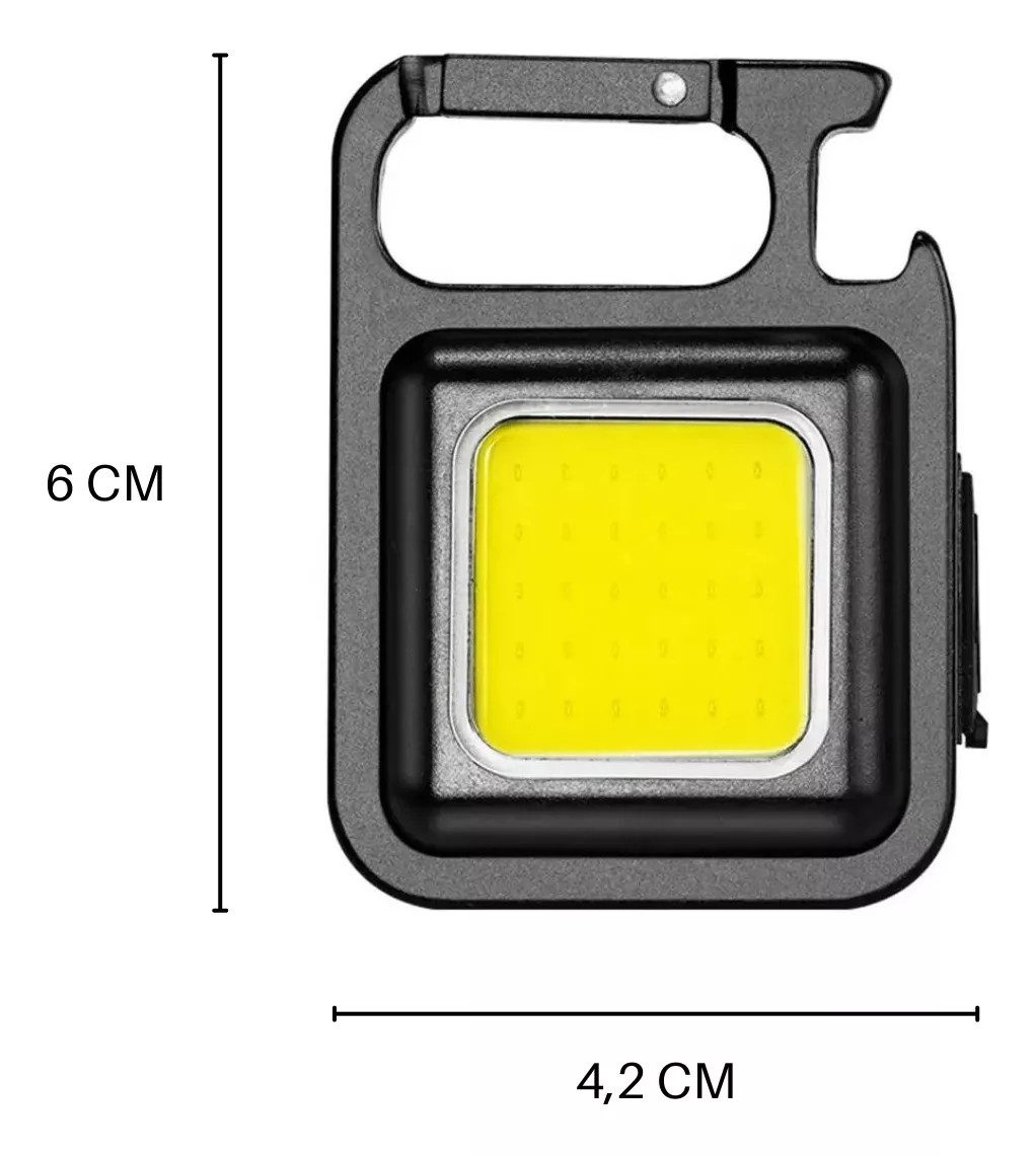 Mini Linterna Led Recargable con Zoom y Tres Modos de Luz Compacta y Potente