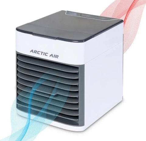 Mini enfriador de aire por evaporación – portátil y recargable